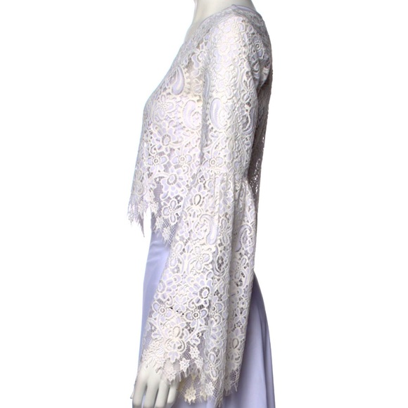 For Love and Lemons Vika lace crop top - small - Picture 2 of 3